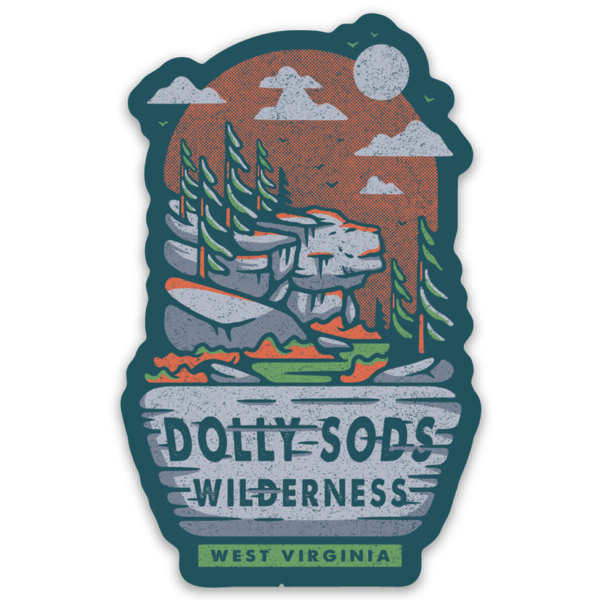 Dolly Sods Sticker