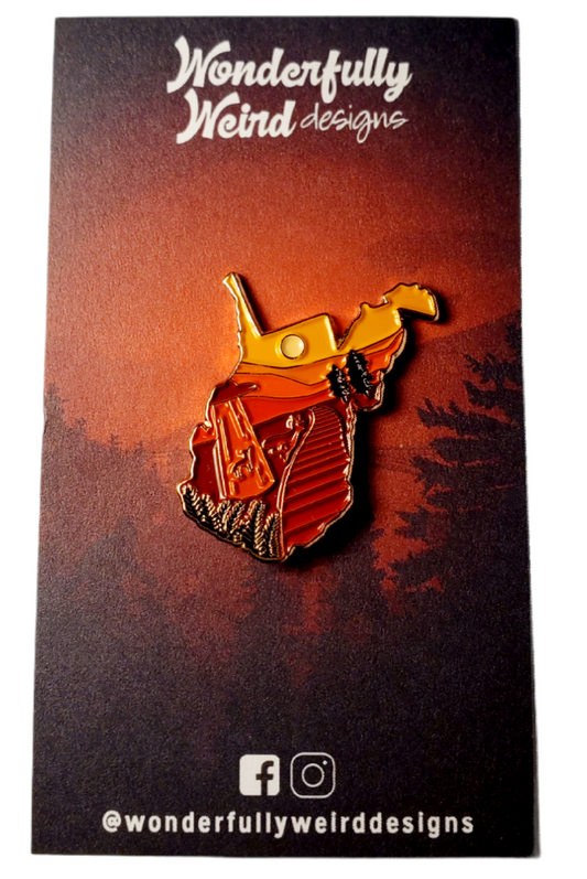 West Virginia's Creatures of the Glades Enamel Pin