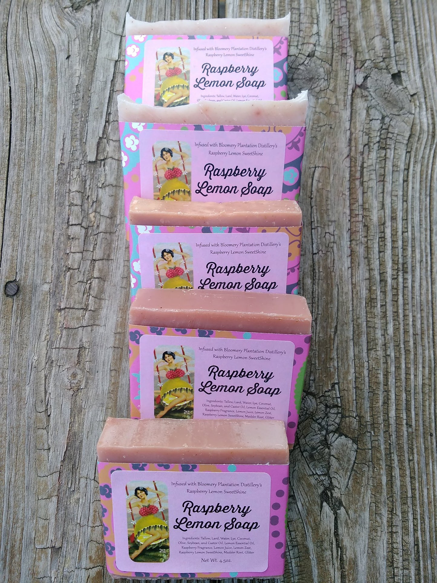 Raspberry Lemon Soap