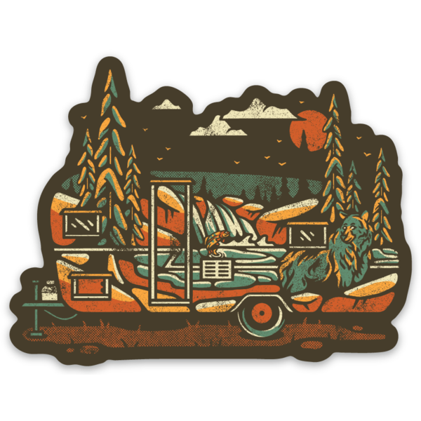 Camper Sticker