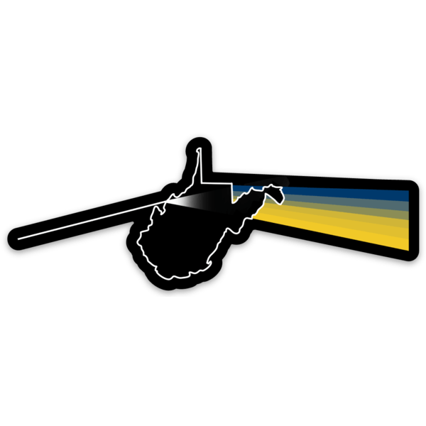 West Virginia Prism Sticker