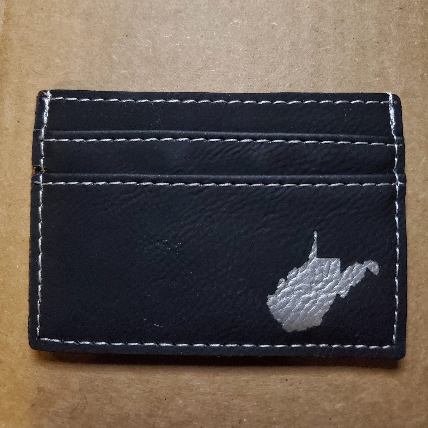 WV Black Wallet with Clip