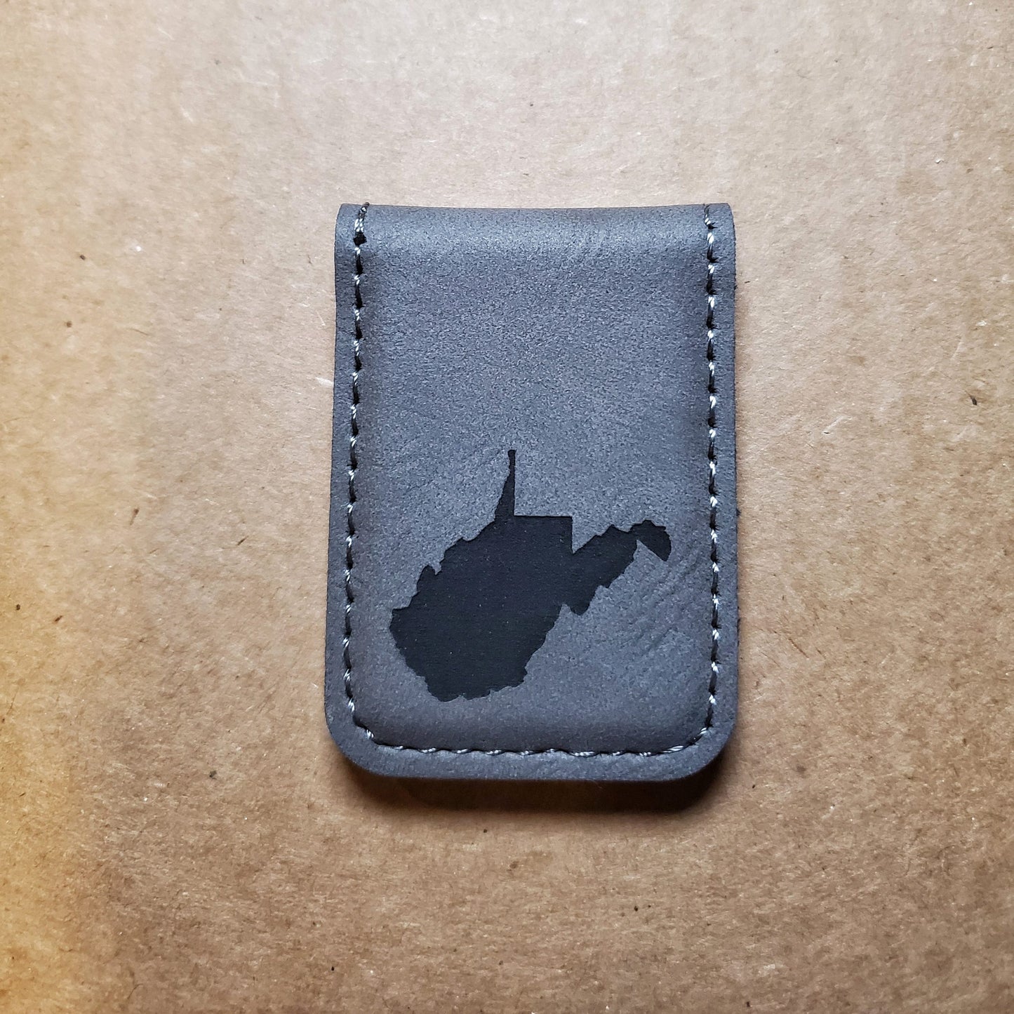 WV Gray Money Clip