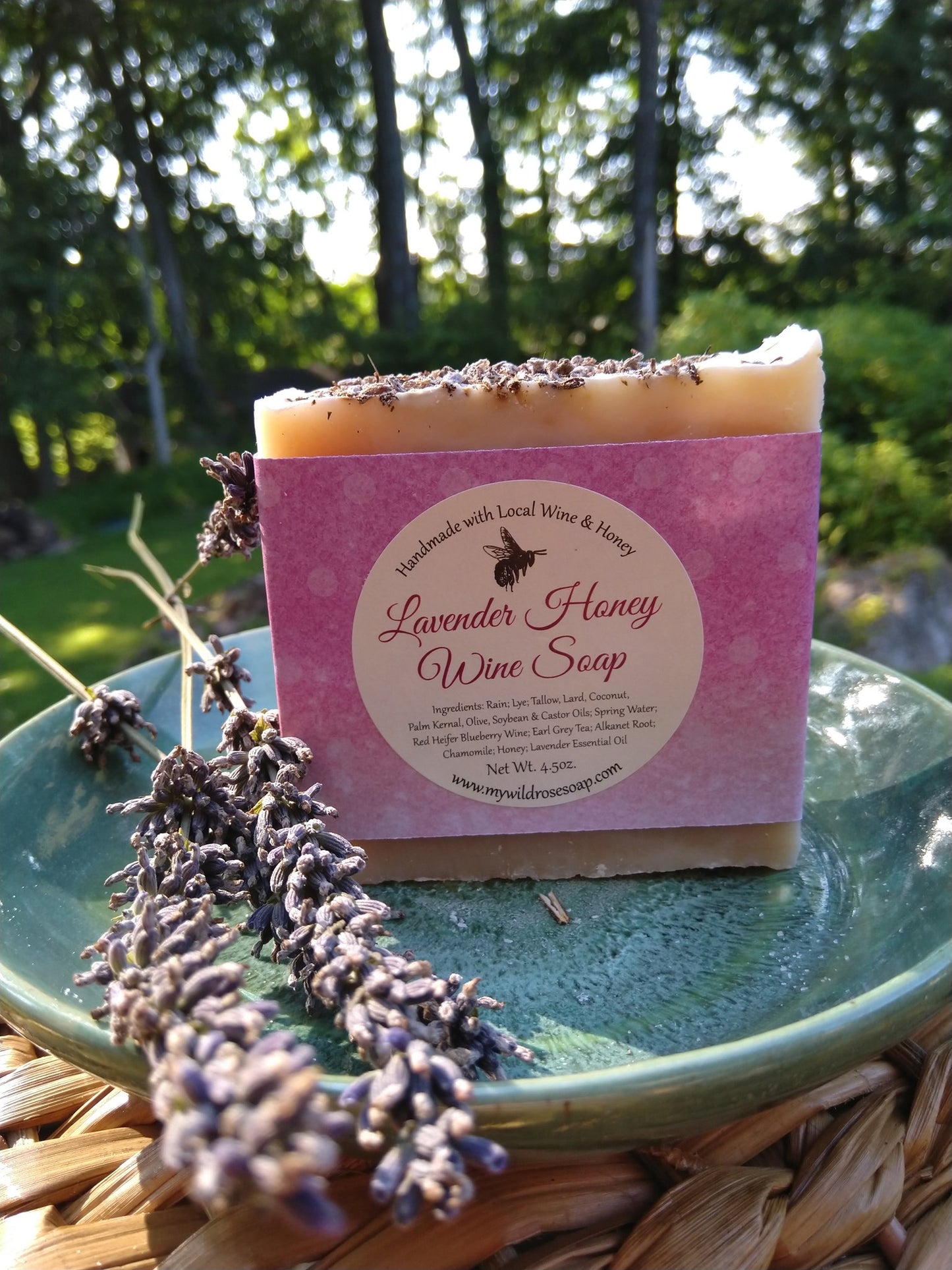 Lavender Honey Wine Soap