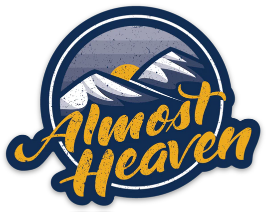 Almost Heaven Sticker