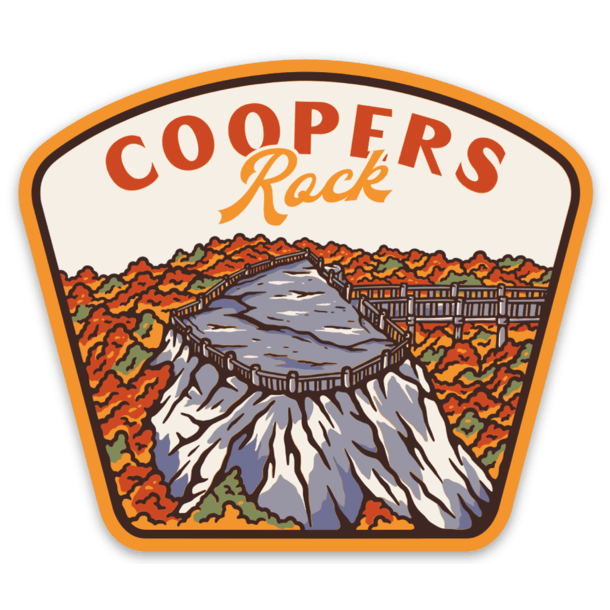 Coopers Rock Sticker