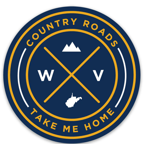 Country Roads X Seal Sticker