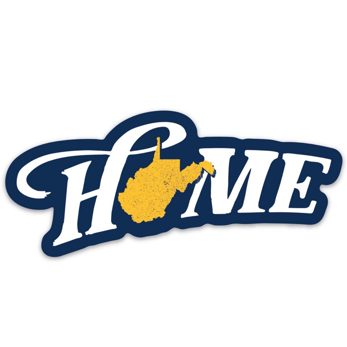 West Virginia Home Sticker