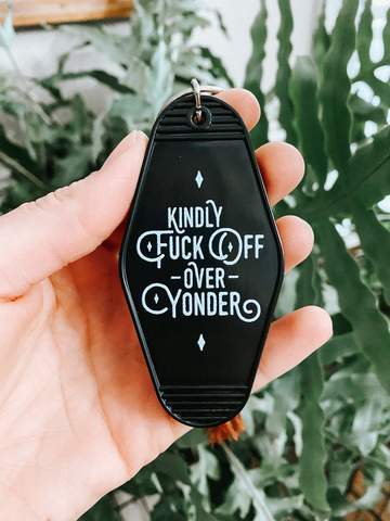 Kindly Fuck Off Keychain