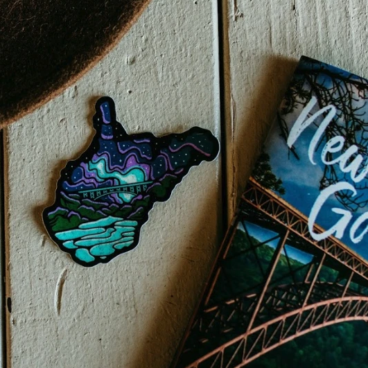 Midnight Stars Sticker