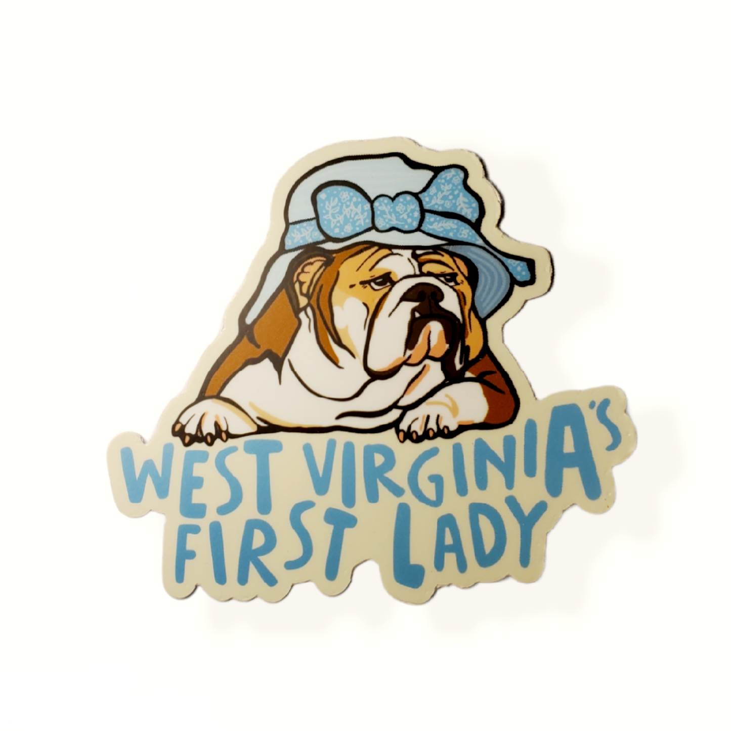 West Virginia's First Lady Baby Dog Decal