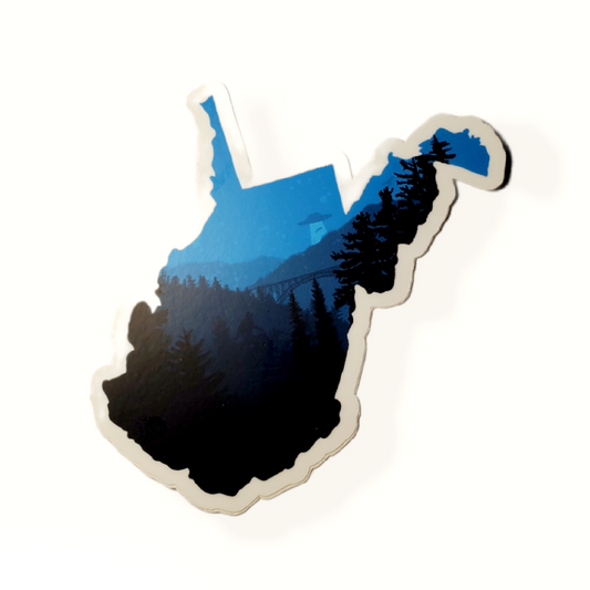 West Virginia Creatures of the Gorge Decal