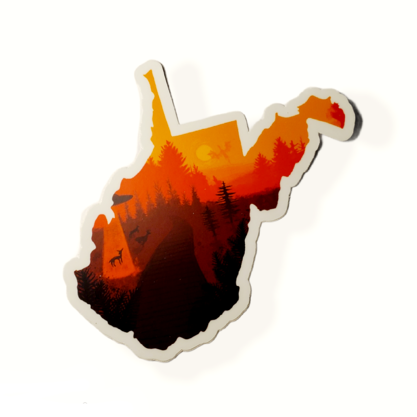 West Virginia Creatures of the Glades Decal