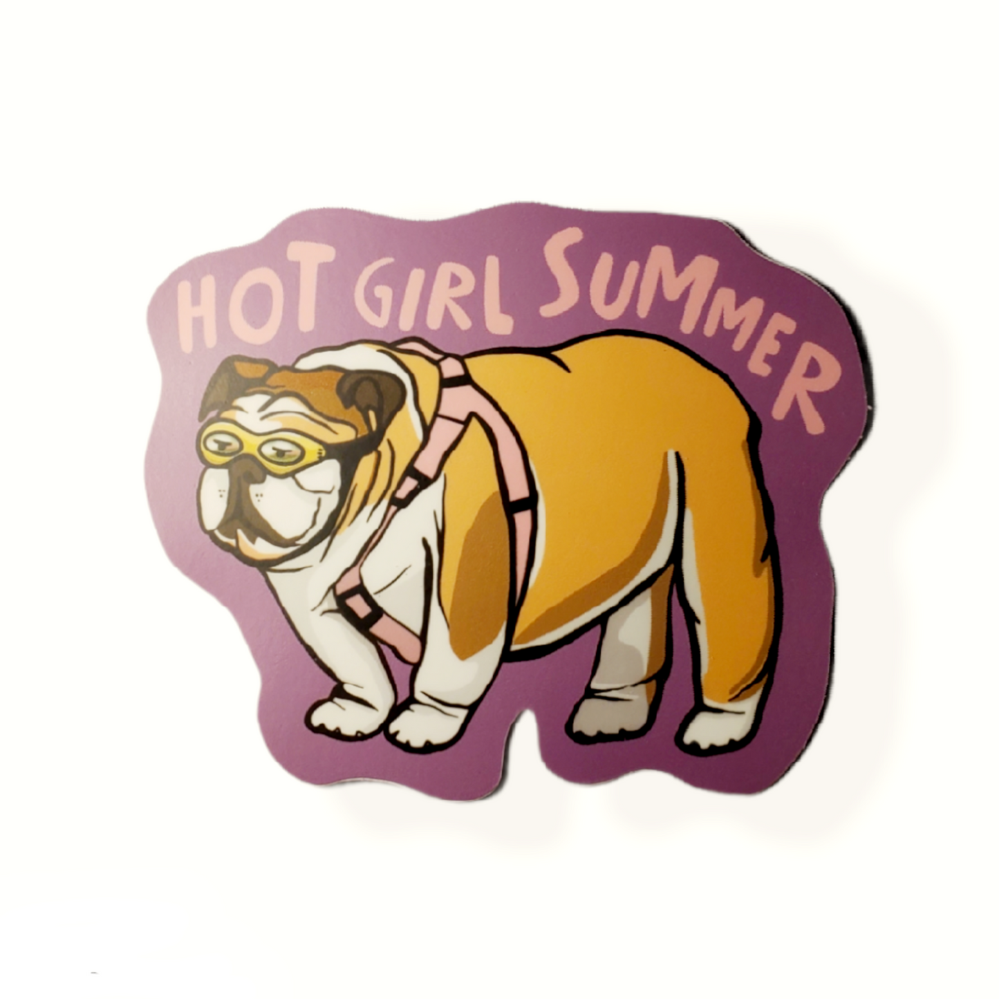 Hot Girl Summer Baby Dog Decal