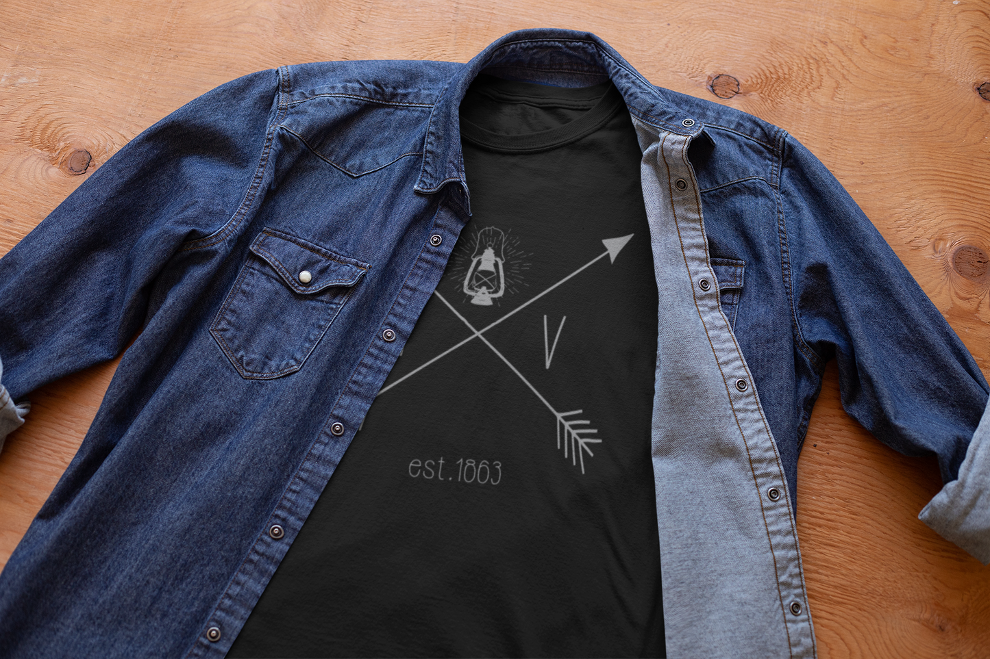 WV Crossed Arrow Shirt