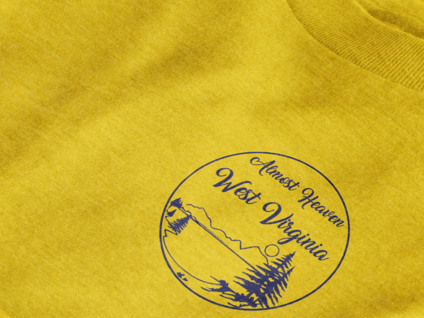Almost Heaven Round Emblem WV Shirt